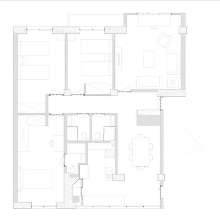 Apartment Rent4rest Family & Friends In Roma Avenue *